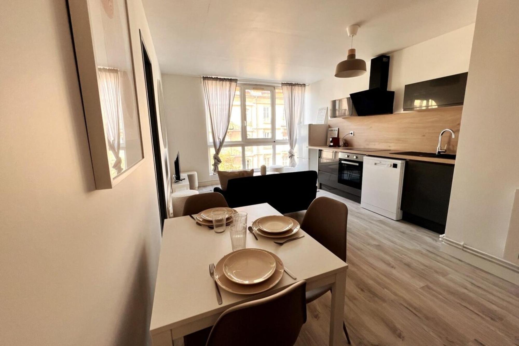 Nancy Centre Gare Appartement Renove 3 Chambres Kültér fotó